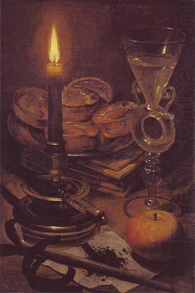 Stilleben mit Kerze, Georg Flegel